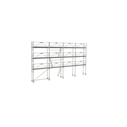 Lot Echafaudage R200 Record Medium 104 m² (alu) Tubesca Comabi