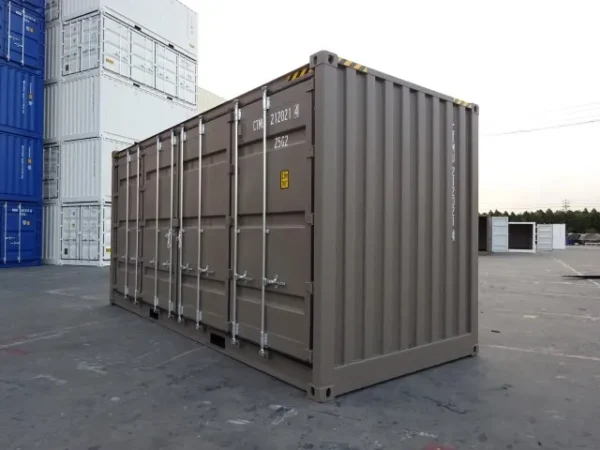 Conteneurs 20 pieds High Cube Open Side