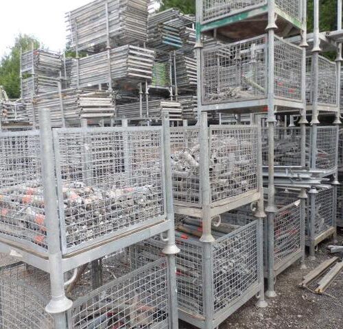 Échafaudage Multidirectionnel Allround Layher – Lot 100 m²