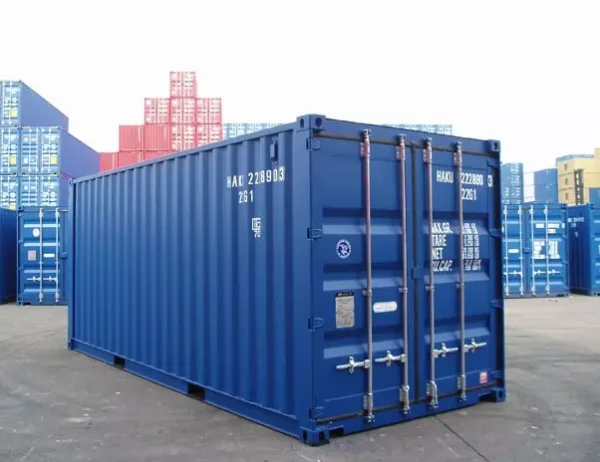 Conteneur maritime double porte de 20 pieds