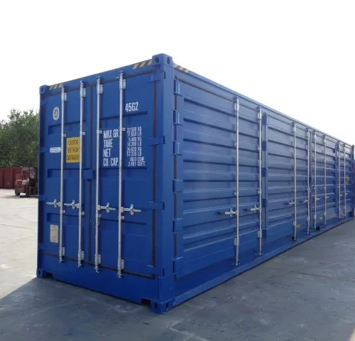 Conteneurs 40 pieds High Cube Open Side