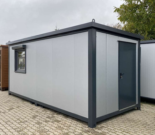 Conteneur De Bureau Avec Volets Roulants 6×2,40 Mètres