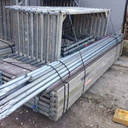 Échafaudage Layher Blitz Facadier – Lot 120 m²
