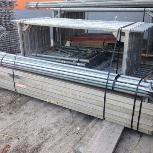 Échafaudage Layher Blitz Facadier – Lot 200 m²