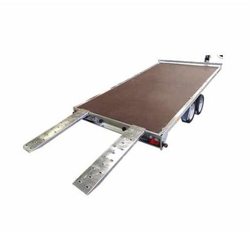 Plateau basculant avec rampes