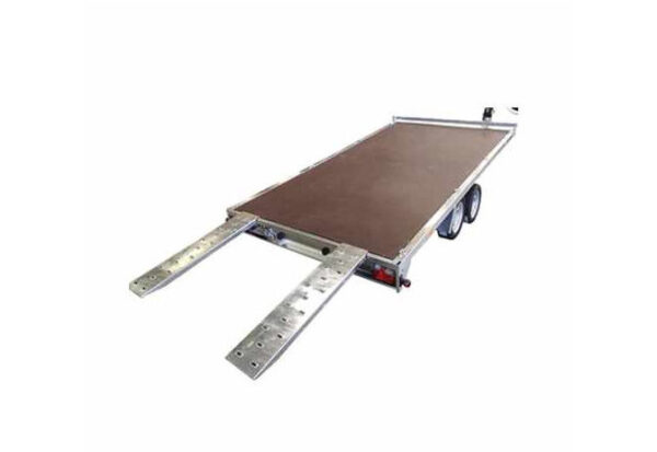 Plateau basculant avec rampes