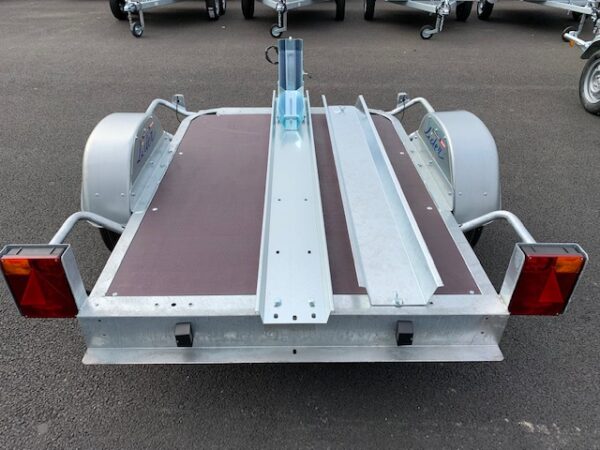 Porte-moto LIDER 39401 – Plancher + Rail + Rampe + Bloque-roue – Image 2